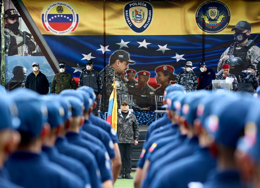 El día de ayer El Ministro A/J @CeballosIchaso1 presidió el Acto de Ascensos, Condecoraciones y Graduaciones de funcionarios de Unidad de Operaciones Tácticas Especiales UOTE del CPNB en el Junquito #22Dic #TiempoDeReconciliación