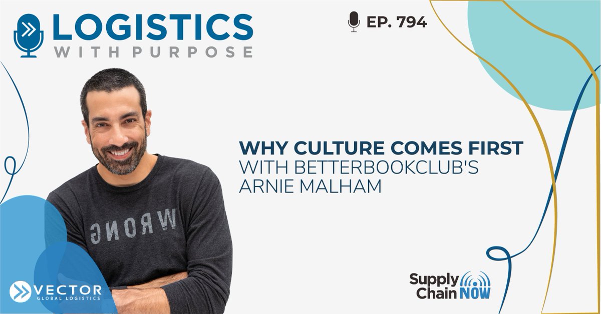 Produced in partnership with <a href="/VectorGlobal/">Vector Global Logistics</a>, dive into the professional journey that led Arnie Malham to create <a href="/BetterBookClub/">BetterBookClub.com</a> and get actionable advice for measuring and improving your company #culture.

Listen here: bit.ly/3snzW6H