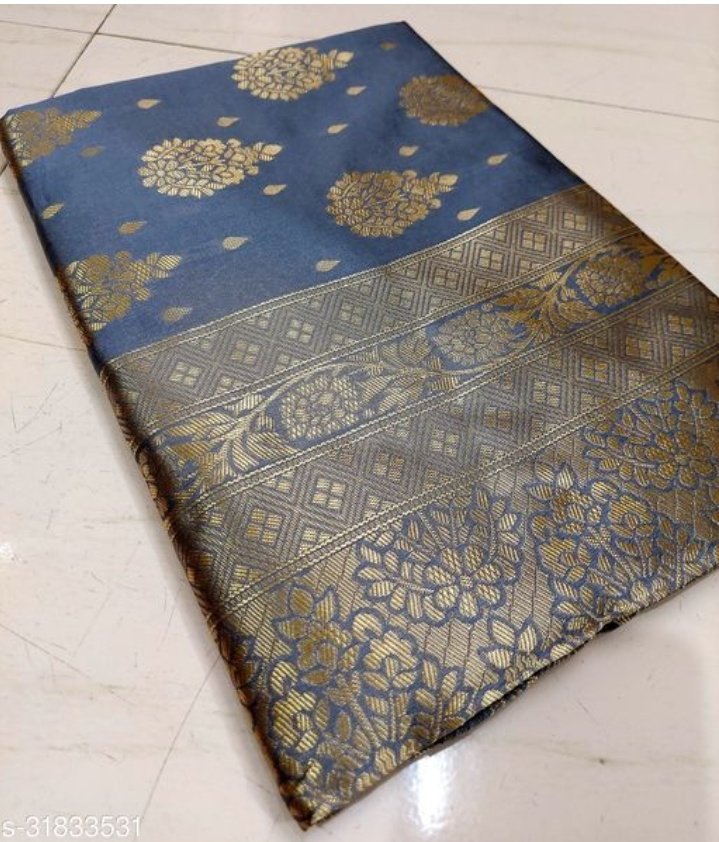 kavya_stylein's tweet image. Alisha Voguish Sarees
Saree Fabric: Silk
Blouse: Running Blouse
Blouse Fabric: Jacquard
Pattern: Zari Woven
Blouse Pattern: Zari Woven
Multipack: Single
Sizes: 
Free Size (Saree Length Size: 5.5 m, Blouse Length Size: 0.8 m)
Price:620/-
Free ship
COD AVAILABLE
#2ktrends