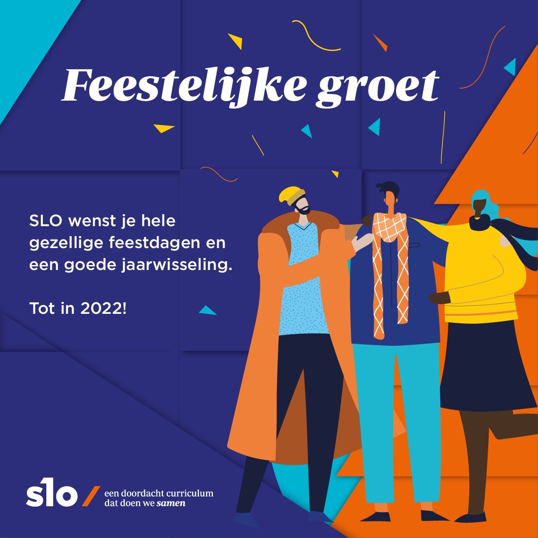 In 2021 is er hard gewerkt in en aan het onderwijs. De uitdagingen blijven groot, maar de wens naar inspiratievol en doordacht onderwijs verbindt ons. Samen blijven we werken aan het curriculum voor alle leerlingen. 

Tot in 2022!