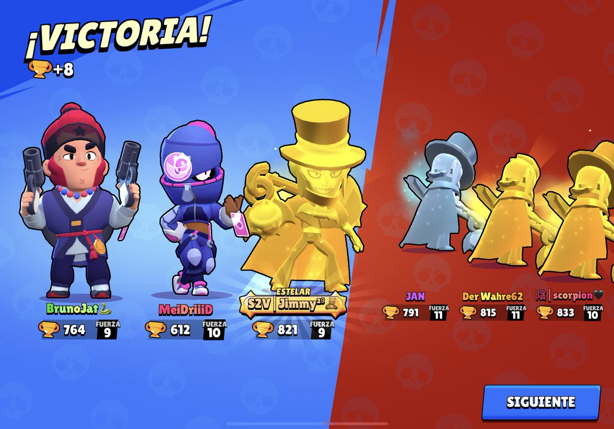 Mortis al 11 esta roto
-Supercell:Buenas tardes🤗