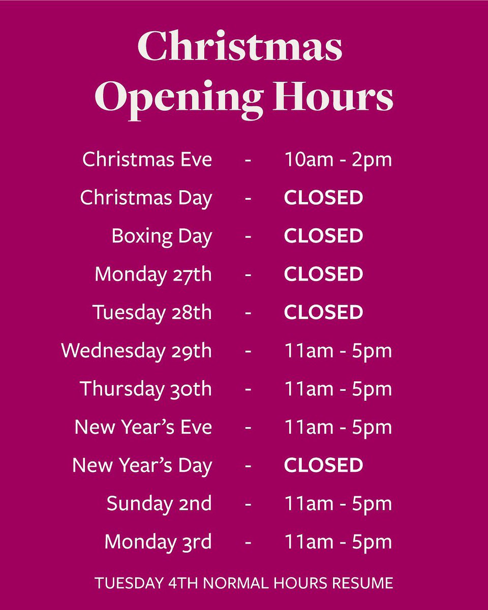 Shop in store or click &amp; collect until 2pm Christmas Eve🎄 
.
The Old Cinema, 160 Chiswick High Road, W4 1PR
.
Shop online at theoldcinema.co.uk