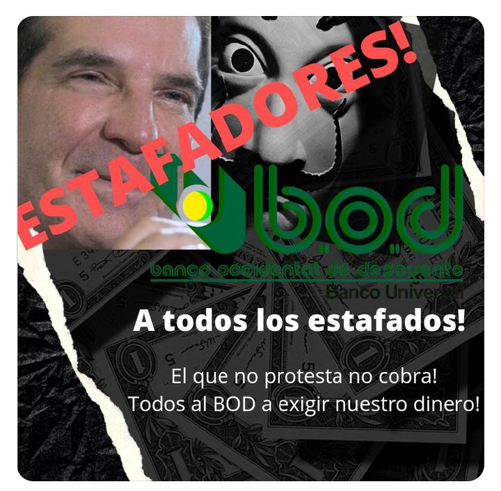 antovicente1's tweet photo. #BODELORIGENDELAESTAFA 
Será que el gobierno de Curazao participa o participó en esta componenda encubridora de permitir se ejecutará está ESTAFA? Será que el gobierno de Holanda es cómplice. No entendemos porque PENALMENTE no se habré investigación contra VICTOR VARGAS. https://t.co/ZSFptcEj05
