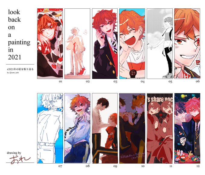 ❣️# 2021年の絵を振り返る 