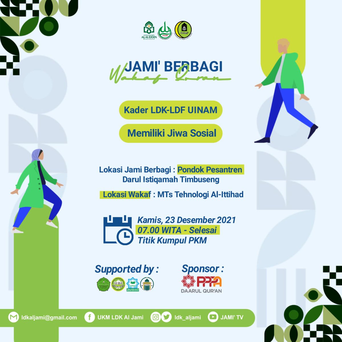 Jami Berbagi &amp; Wakaf Qur'an ✨