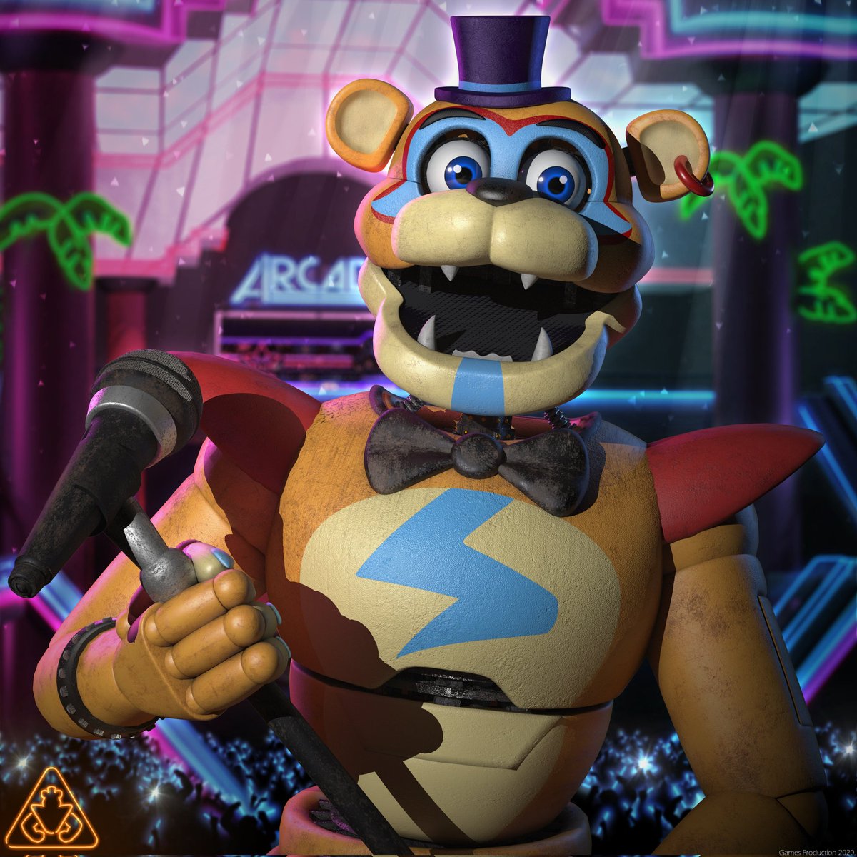 DailyPeepaw's tweet photo. Glamrock Freddy is the peepaw of the day! https://t.co/ZK0r2fLDsY