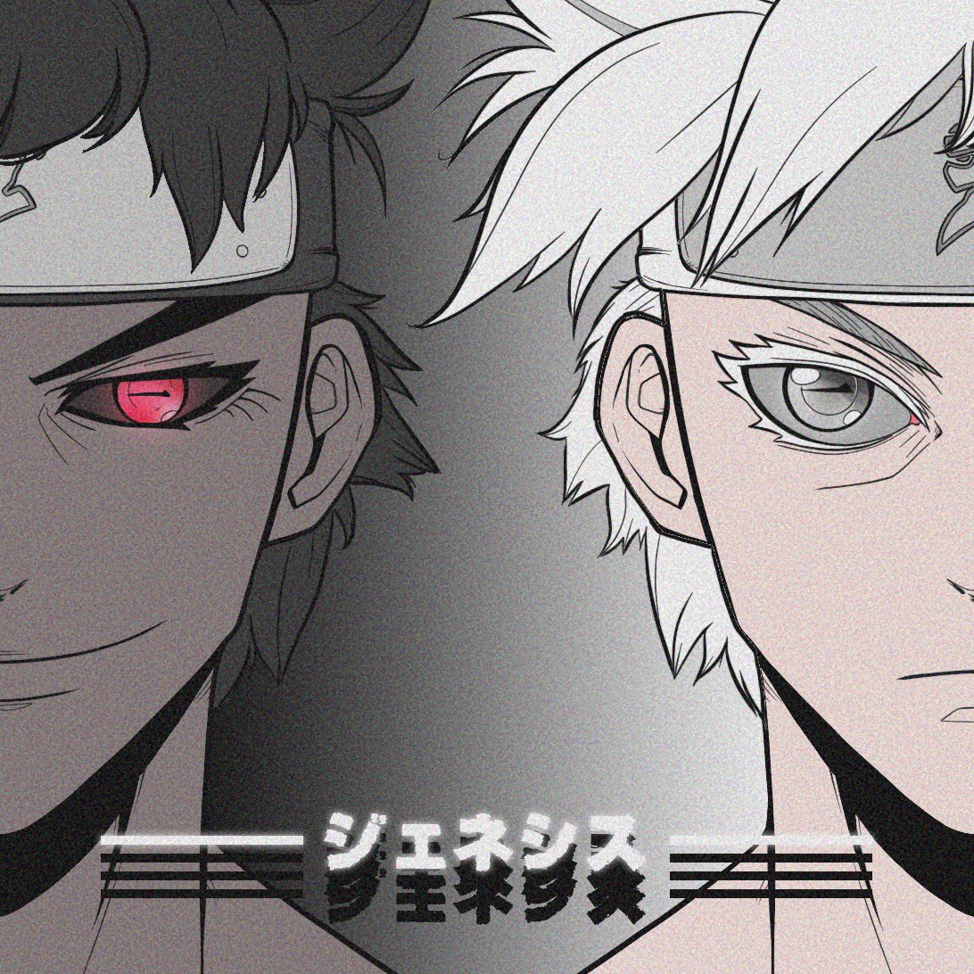 TheShinobros's tweet photo. Genesis has come. You will be able to choose between two sides. Are you an angel or a demon ? #Shinobros https://t.co/4XpKMow60I