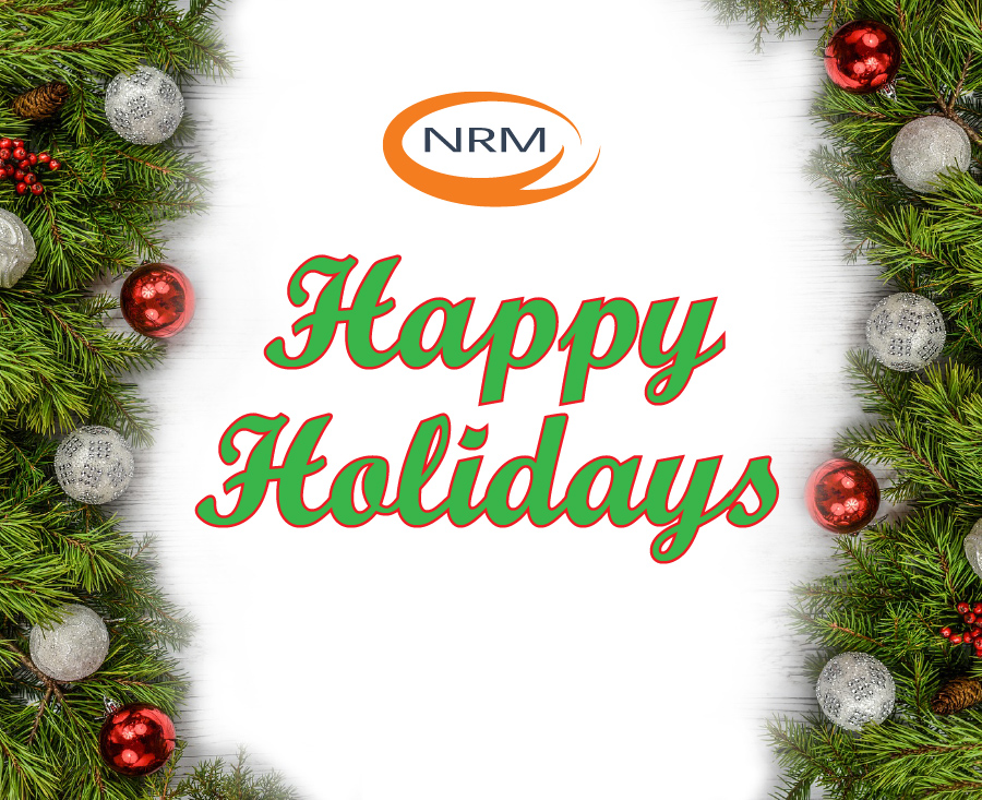 NRM_inc's tweet photo. Happy holidays to friends, families, customers, and partners!

NRM offices will be closed Thursday, Dec. 23rd, and Friday, Dec. 24th in observance of the Christmas holiday https://t.co/3bKAnZ5jm3