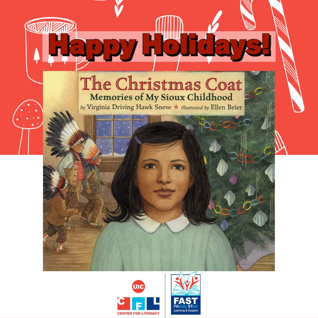 uiccfl's tweet photo. Happy Holidays to all those celebrating! This year, we highlight "The Christmas Coat: Memories of My Sioux Childhood" by Virginia Driving Hawk Sneve.
https://t.co/6pcqgaVEwu
#HappyHolidays #happyholidays #christmas #christmastime #holidays #happychristmas #holiday #coat #memories https://t.co/iY7F1JcMMG