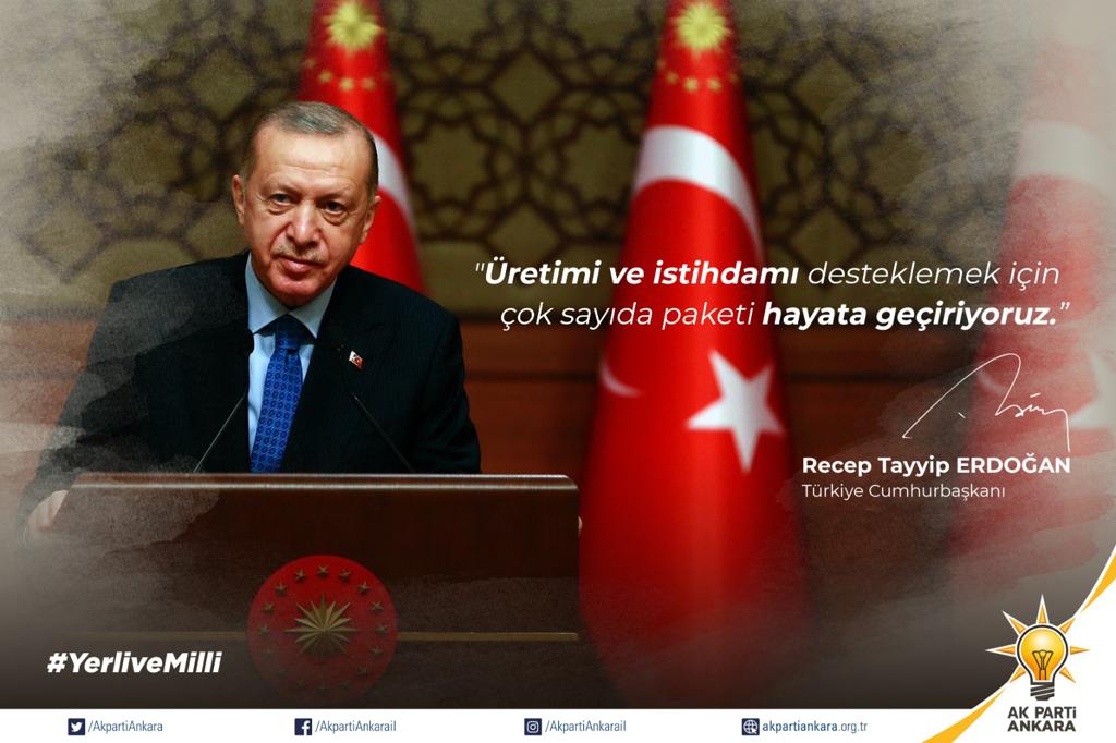 Senin yolunda yürümekten onur duyuyorum <a href="/RTErdogan/">Recep Tayyip Erdoğan</a> #YerliveMilli