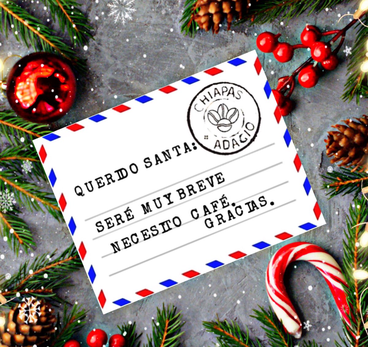 ¡Felices Fiestas! Prepárate con el mejor sabor como 🎁🎄😎.
#CaféAdagio#SaborÚnicoSaborAdagio 
➡ cafeadagio.com.mx o escríbenos a ventas@cafeadagio.com.mx