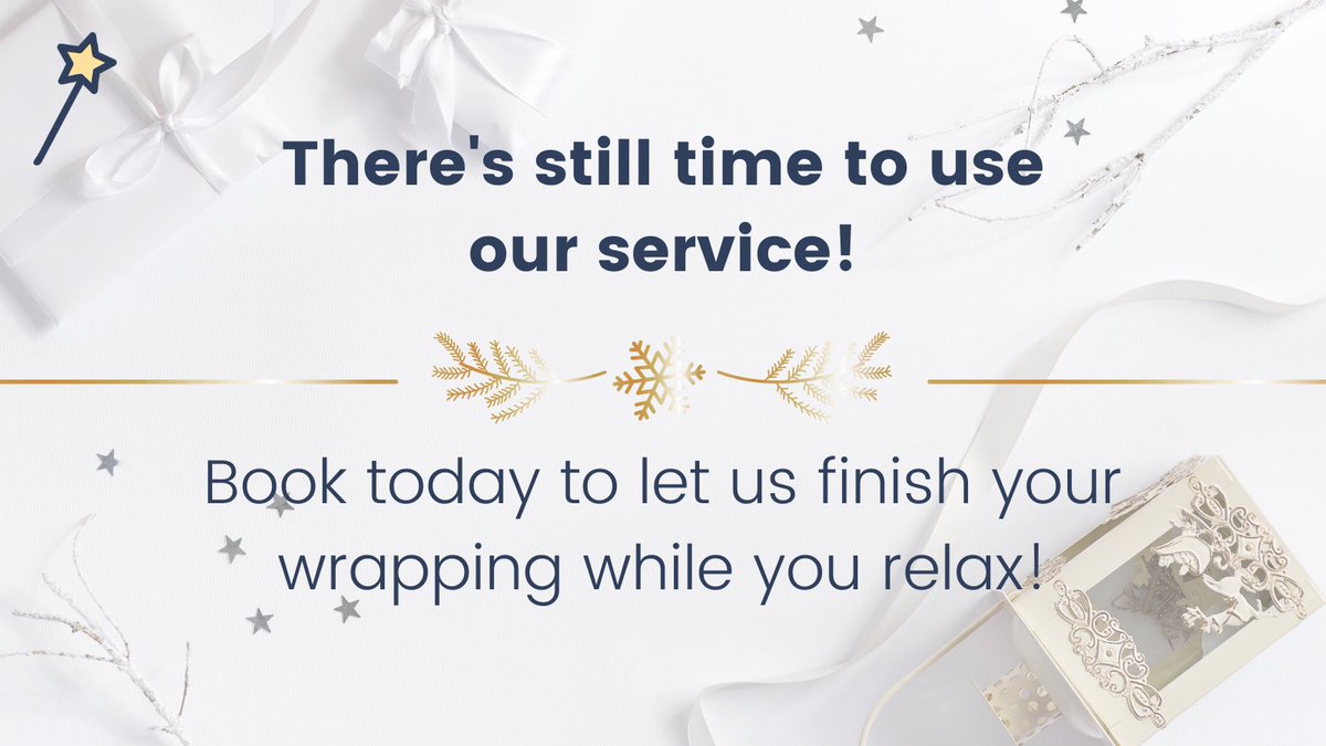 callemmyapp's tweet photo. Curious about our gift-wrapping service? Check out this review by @KamiGuildner who experienced it firsthand! Book with us today to finish your wrapping while you sit back, relax, and know that your gifts will be finished beautifully!
#callemmy #livemore #choreless #holidays https://t.co/Y70Z0bxk4A