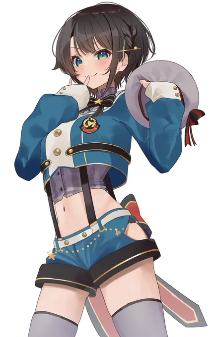 100日間ホロメン描く!
DAY95 大空スバル 