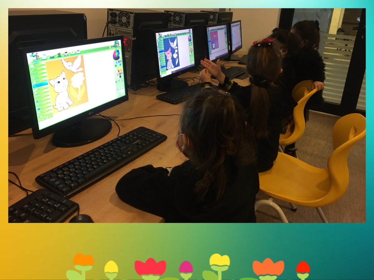 Okul öncesi 5 yaş sınıflarımızla bu hafta kodlama robotik dersinde 2D tasarım çalışmaları yaptık. 🤖 🖥⌨️

#bahcesehirlarakampüsü
<a href="/delibas_esin/">Esin Aras</a>
 <a href="/sinanturee/">Sinan Türe</a>