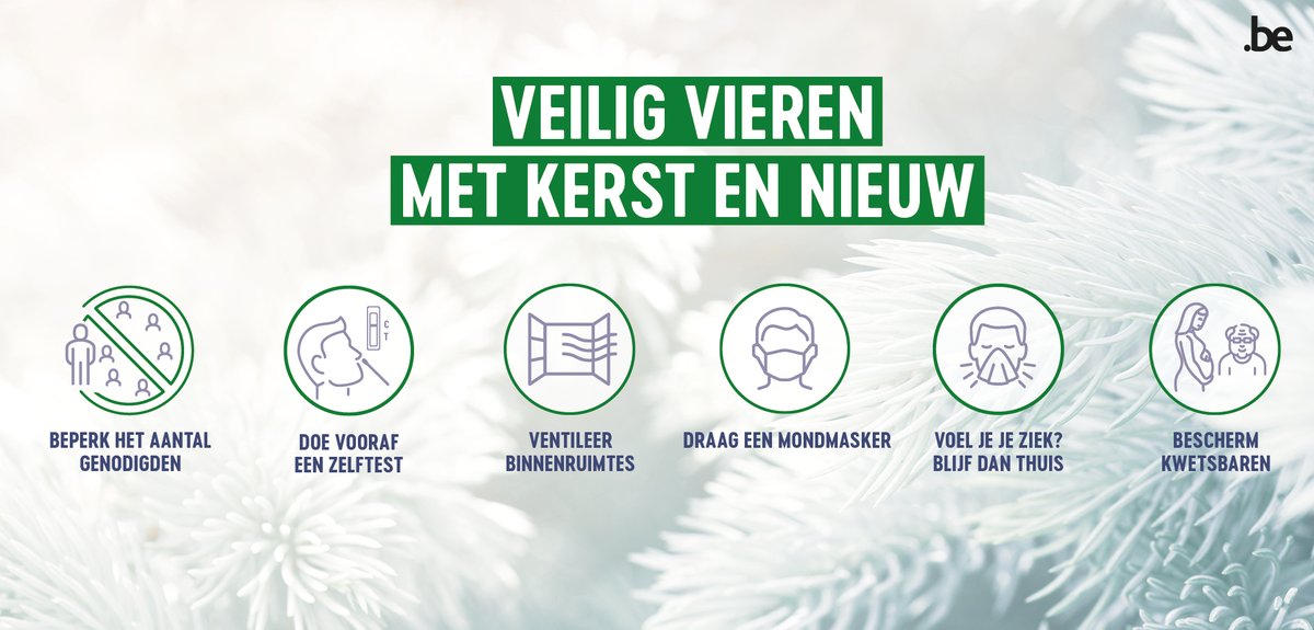 Overlegcomité verscherpt preventieve gezondheidsmaatregelen tegen omikronvariant. Meer info 👉info-coronavirus.be/nl/news/occ-22…