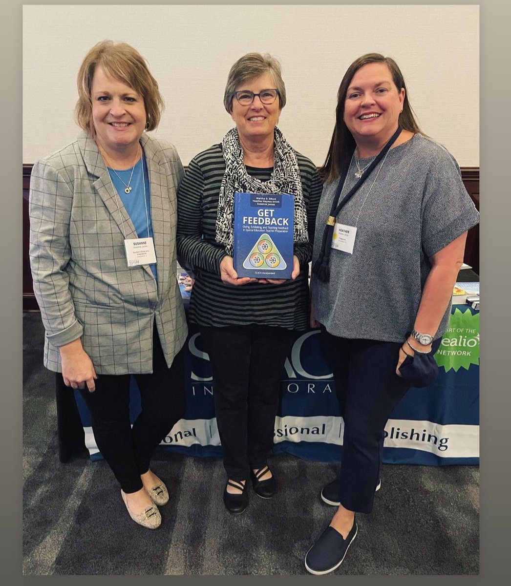 DrHaynesSmith's tweet photo. Books make great gifts! Might I recommend this newly released @slackbooks on Feedback in Teacher Preparation? #winkwink #getmodel #getfeedback @martielford @SusanneJames9 https://t.co/LFYLi2GOdI