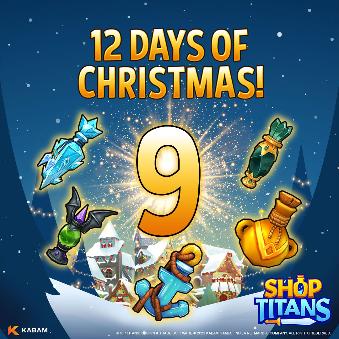 ShopTitansGame's tweet photo. Day 9 is looking fine for some social prizing - what do we have brewing here?⚗️⚗️

Follow @shoptitansgames &amp; share this post on your story for a chance
to win all 5 craftable Potion blueprints!

#ShopTitans https://t.co/Y4FbhBzsS2