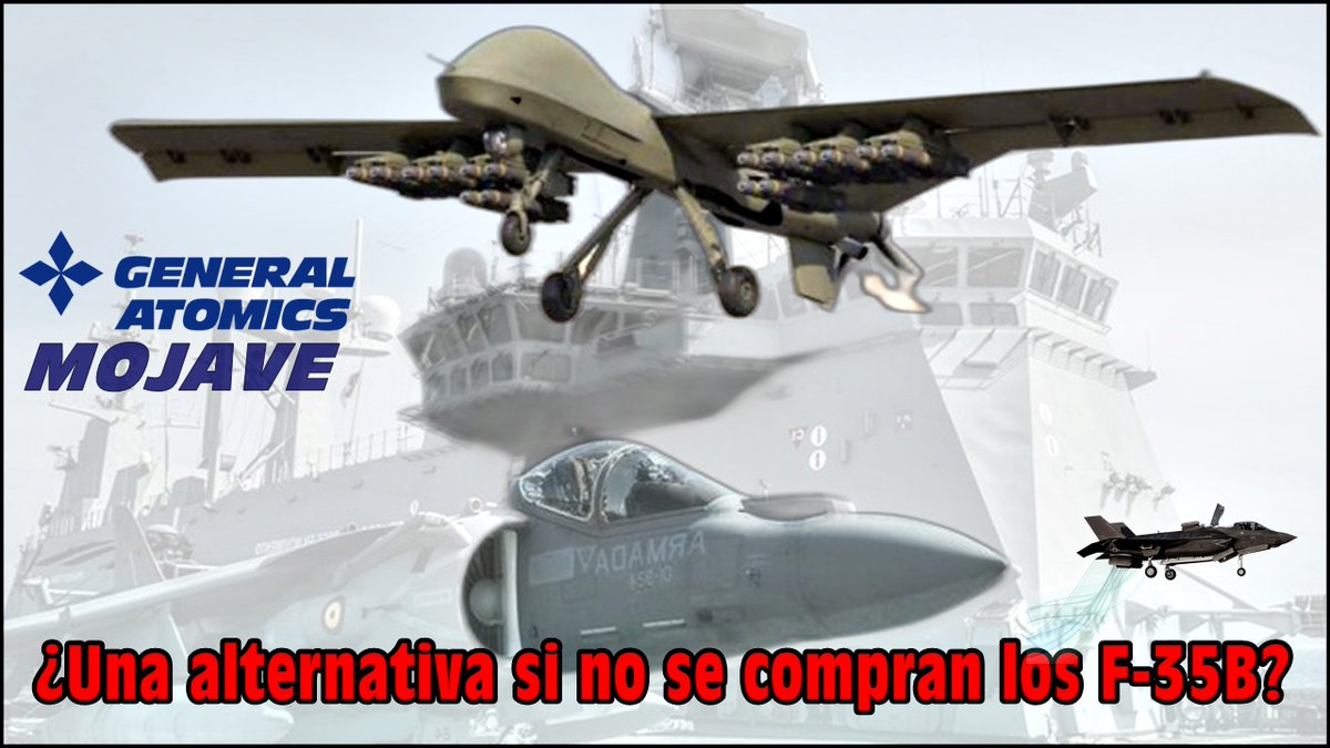 TRUFAULT's tweet photo. Una Propuesta de cara al Viernes... para mi Canal de @YouTube .
🇪🇸✈️
#Mojave #UAV #GeneralAtomics #Inluencer #DRON #Drones #DrondeAtaque @GeneralAtomics https://t.co/QMAfpko5W0