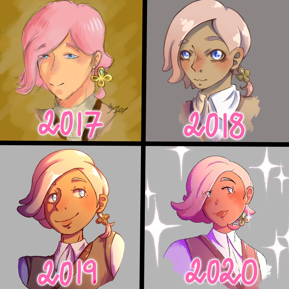AmandaJaks's tweet photo. It is time for my annual #redraw of #Ilima from Pokemon Sun and Moon!! https://t.co/6YCOGO356F