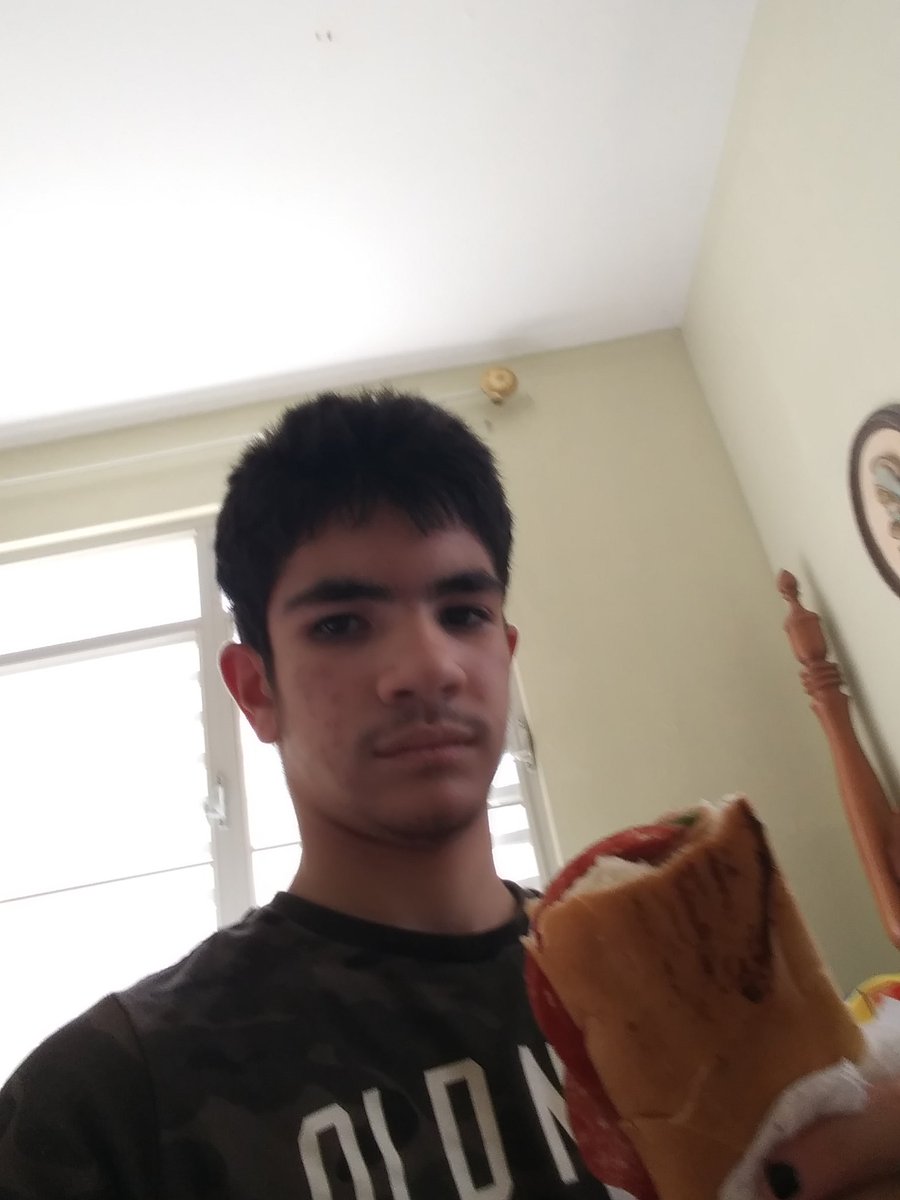 CosiestG's tweet photo. Me and the best sandwich I ever made https://t.co/54abEIcHAt