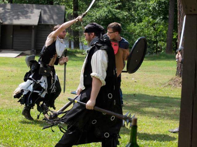 D4DustinF's tweet photo. #Hawkeye    was wonderful, but the respect they showed the #LARP community was everything. Made this 20+ year LARPing veteran happy! https://t.co/lyFvyNNiHj