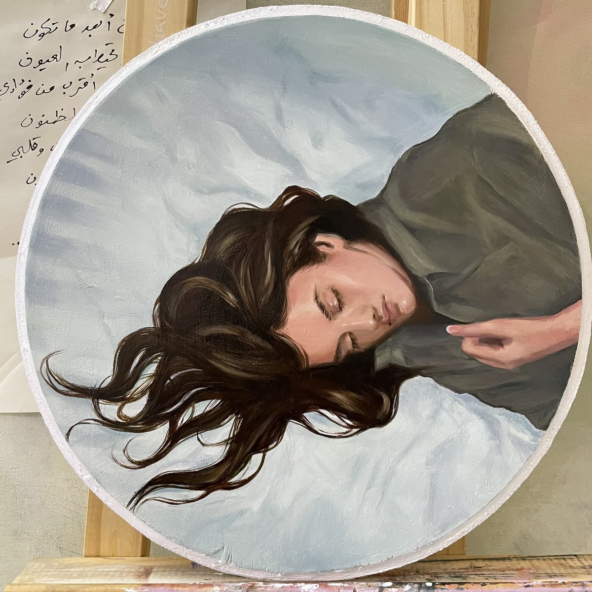 Mhoy70's tweet photo. Oil on Wood ✨ https://t.co/Fa8gP1aRYc