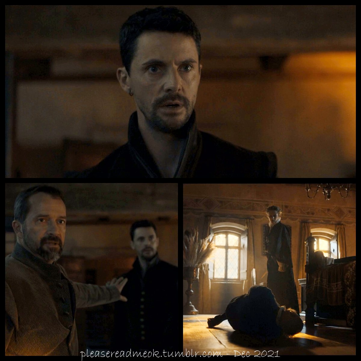 PleaseReadMeOK's tweet photo. Diana shows what she is capable of. Matthew has seen Diana kill before to defend him - but this time she’s defended herself. Gamechanger. 

#ADOWRewatch - Season 2/ Ep 5. 
[📷 - ADOW S2:05 my edit]
#matthewgoode #teresapalmer #jamespurefoy #adiscoveryofwitches #adow #adows2 https://t.co/nV66cnEwsa