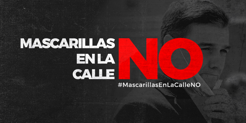 mescojono's tweet photo. Hartos de escuchar a los científicos decir que en la calle la mascarilla no tenía sentido pero Sánchez dice que sí. #MascarillasEnLaCalleNO https://t.co/oxSz9CmEpS