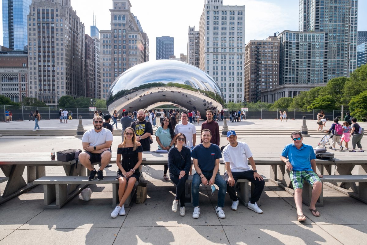 ironsourceluna's tweet photo. Since going remote, our US team has been meeting up for fun &amp; educational offsites around the country. We couldn’t be prouder of how they've adapted &amp; thrived through the most unconventional times. Cheers to a great year with this incredible team 👏 https://t.co/qw2cXZ1asg
