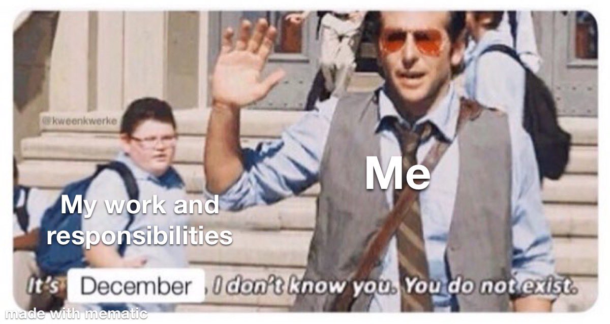 See you in January 
<a href="/OpenAcademics/">OpenAcademics</a> <a href="/AcademicChatter/">Academic Chatter™</a> #academictwitter