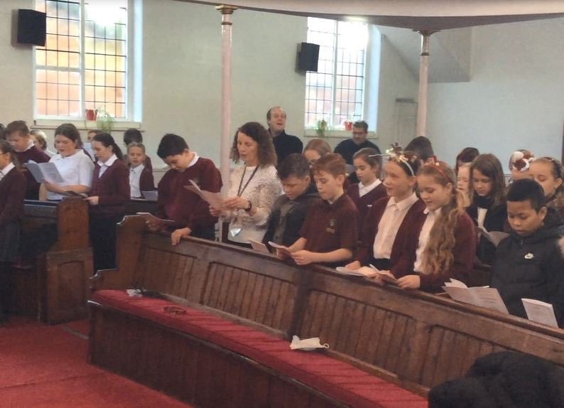 AcademyBrooke's tweet photo. UKS2 performed marvellously during their Christmas concert at Thorne Methodist church. https://t.co/sbT2R1dsS9