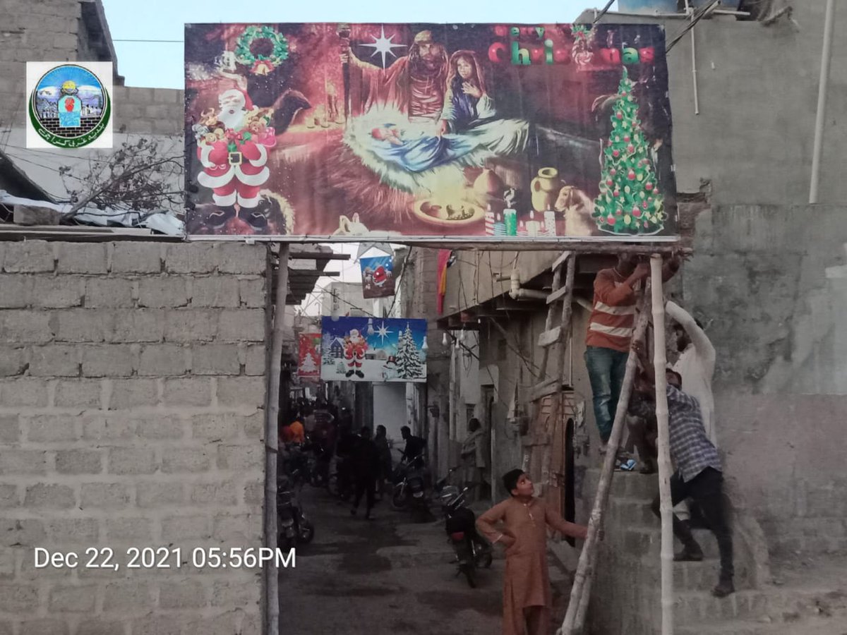 OfficialDmcwest's tweet photo. Cleanliness drive around Churches for the prep of Christmas in various UCs in @OfficialDmcwest #dmcwest #karachi #KarachiWorks #Christmas https://t.co/EHYCPbtC2n