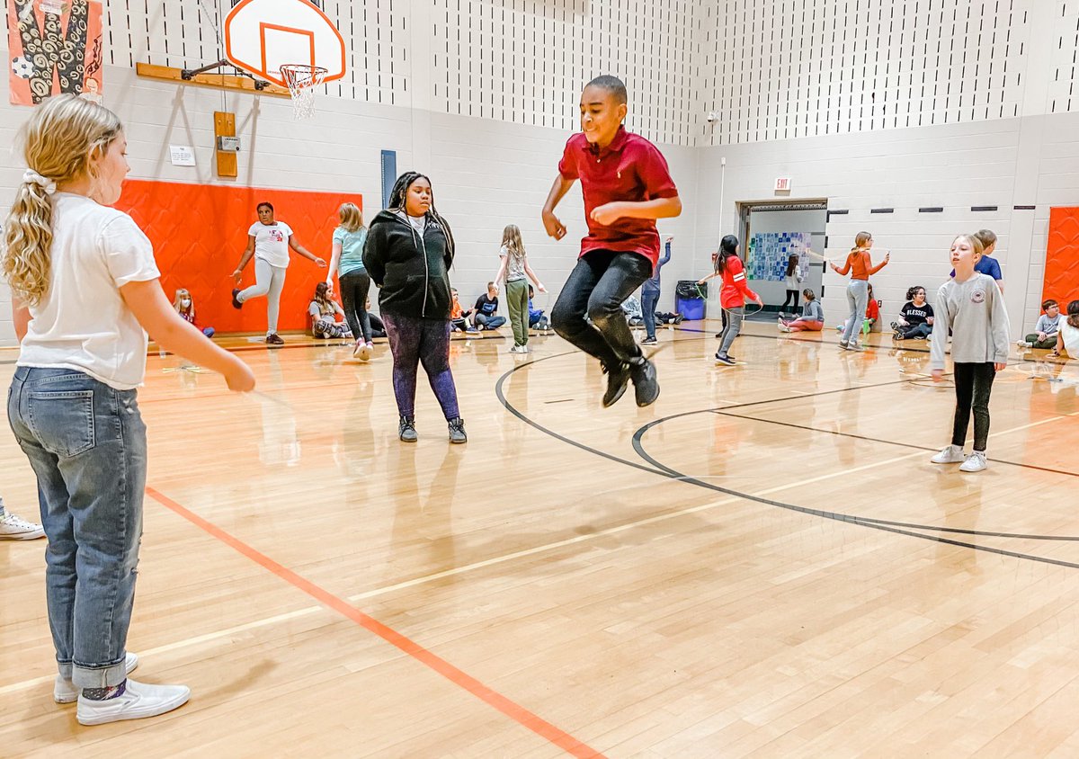 cthorius25's tweet photo. We raised over $3800 for American heart association. Great job NHE!! We celebrated with our kids heart challenge jumping rope. https://t.co/Z2JJZNNSgd