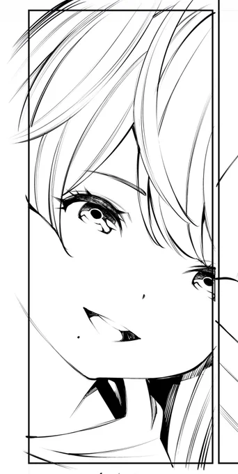 今日のお絵描きはおしまい。
下書きとペン入れをしていました。

少し飲みます。 