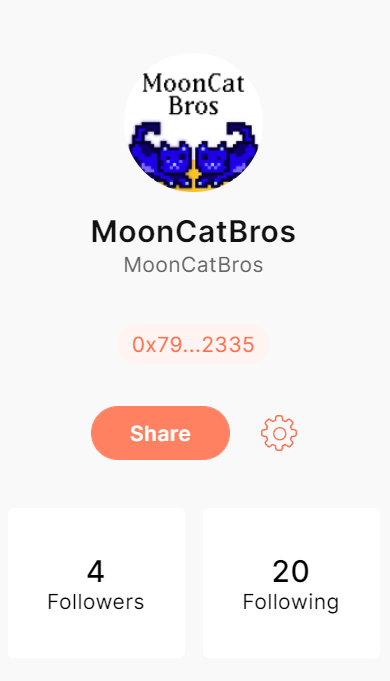 MoonCatBros's tweet photo. Numbers are still low, but we love it! The views on our stories are a different beast though, can't believe some of our comics have 5K views! Thanks for the support! https://t.co/25tvgVXSAn