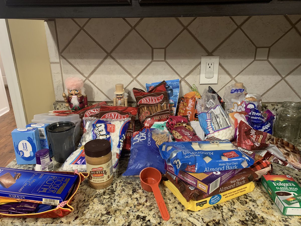 logankstewart's tweet photo. Another Christmas #familytradition is making lots of candy, delivering some to neighbors, and then gorging myself sick for a few days. https://t.co/ye3CGVCdH3