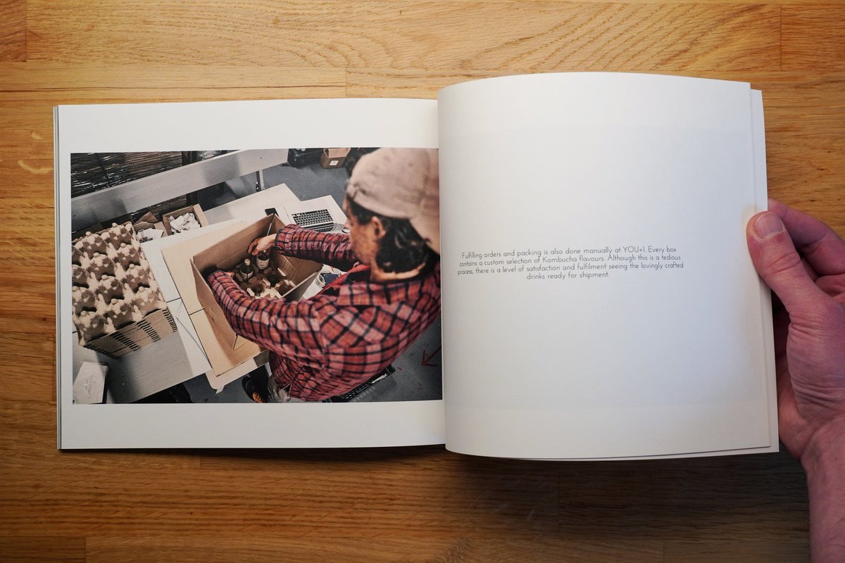 PJPPhotographer's tweet photo. A follow up on my last post. Mini photo book delivered to @youandidrinks and feedback received was rather positive ;) #photobook #brewing #kombucha #photography #documentary #lifestyle #fotografia https://t.co/1XbCDpkoMb