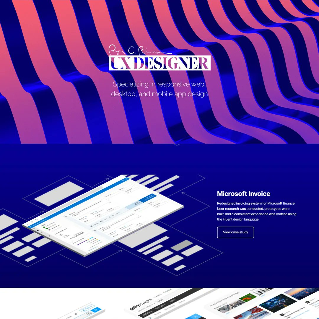 p_folios's tweet photo. 💙🕶
𝐏𝐨𝐫𝐭𝐟𝐨𝐥𝐢𝐨 𝐨𝐟 𝐭𝐡𝐞 𝐝𝐚𝐲: Ryan Robinson
𝐓𝐢𝐭𝐥𝐞: UX Designer
𝐁𝐮𝐢𝐥𝐭 𝐰𝐢𝐭𝐡: @webflow
𝐒𝐭𝐲𝐥𝐞𝐬: Multiple Page, Sans Serif, Simple

𝐕𝐢𝐬𝐢𝐭: https://t.co/2J5CMDl2eS https://t.co/5N8FoWvXqi