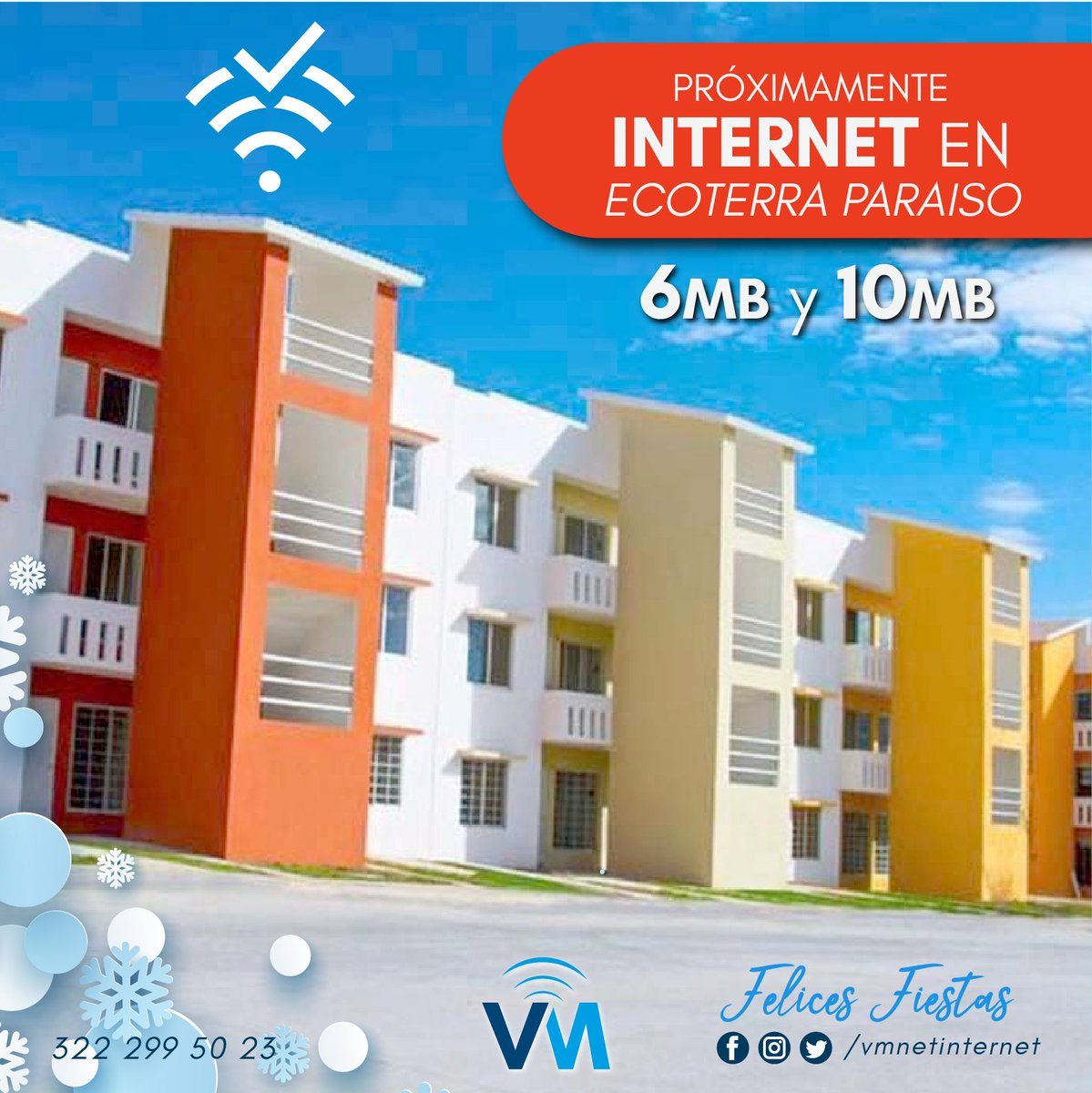 vmnetinternet's tweet photo. ¡Ya estamos a unos días de reabrir nuevos servicios en #Ecoterra!
Somos un servicio de internet punto a punto con conexión especial para esta zona🤩

📶6MB $350 al mes
📶10MB $500 al mes
✔ Instalación a $750 en torres activas

📱https://t.co/VlPxBzjE8g
#wifi #servicio #vallarta https://t.co/5uGxEGmMyy