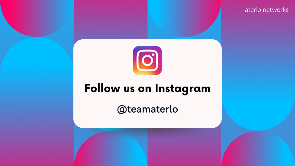 aterlonetworks's tweet photo. Get a behind-the-scenes look at the Aterlo Networks team! Follow us on Instagram at https://t.co/16CTjE9Ilc https://t.co/86w7r6hf9a