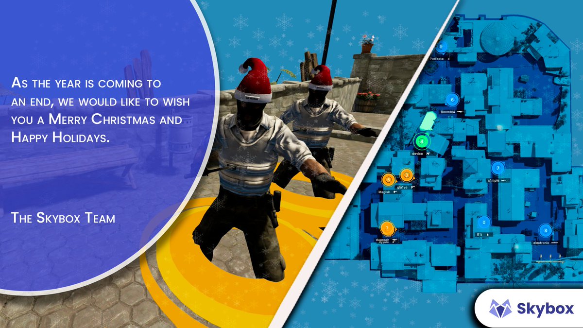 skybox's tweet photo. The entire Skybox Team would like to thank each and everyone of you for your support and help in 2021. We wish you, your family and friends a Merry Christmas and of course a happy New Year 🎆🎄 https://t.co/sk5fwBQupr