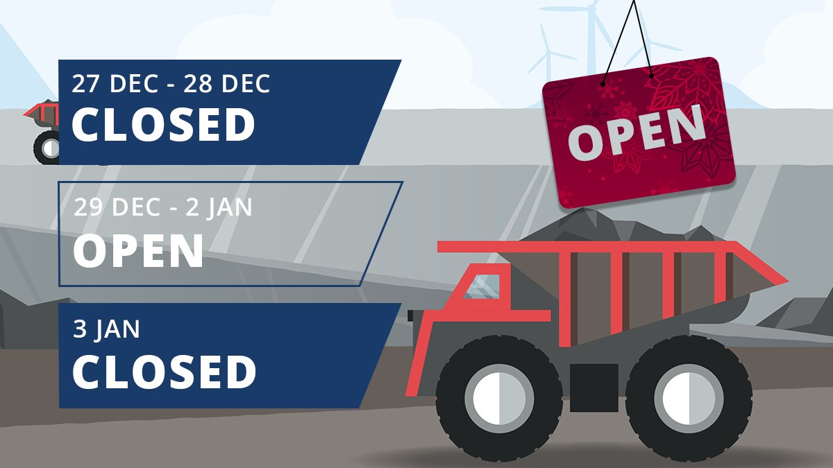 3 days to go! Here’s a little reminder of our opening hours over the holiday season. We wish all our followers a healthy and joyful break.