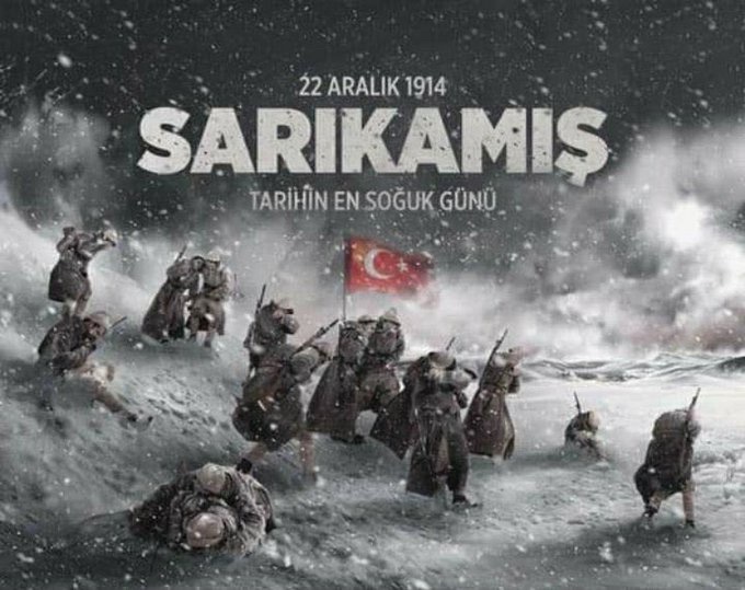 ibrahimakogluio's tweet photo. #tarihinensoğukgunu 
Sarıkamış'ta 22 Aralık 1914.
Tarihin en soğuk günü https://t.co/J3k2mqjmfn