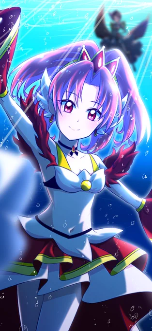 遅れてごめんね、おめでとーー!!
#紅城トワ生誕祭 
#キュアスカーレット生誕祭 