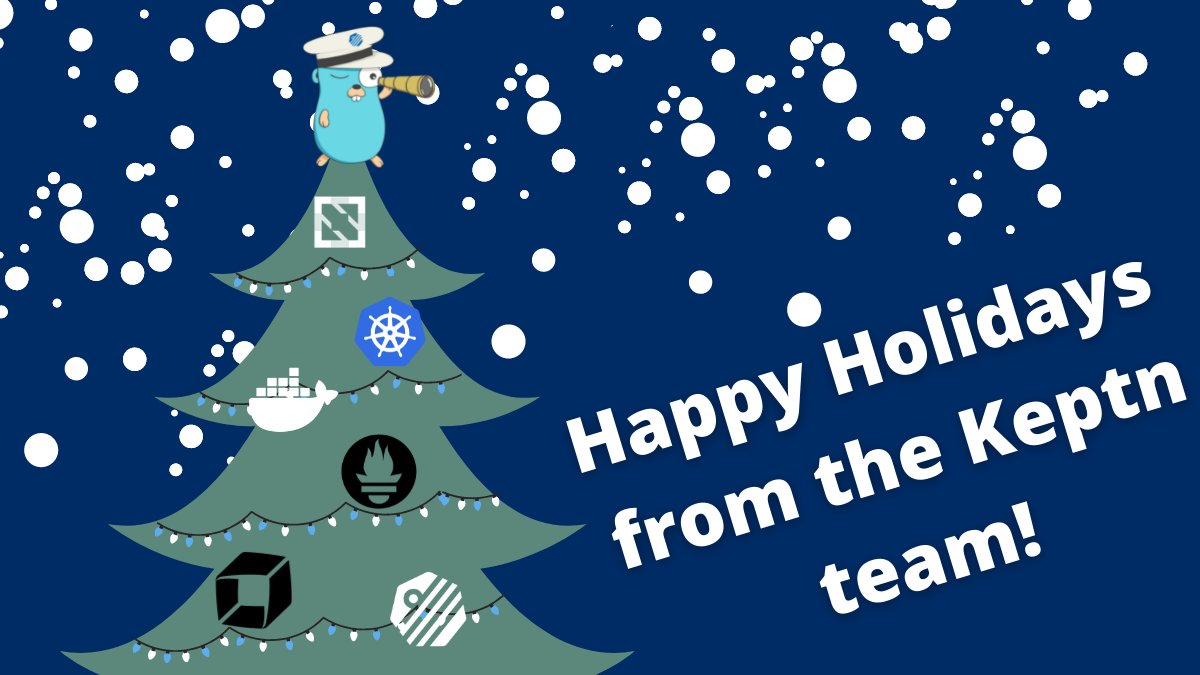 We have reached the end of our #Keptnadventcalendar! 

Door #24 hides a heartfelt wishes from the whole #Keptn team for a happy and healthy Christmas and New Year! 🎄

We hope you enjoyed the daily surprises and look forward to more Keptn'ing in 2022. 🚀

#cncf #opensource