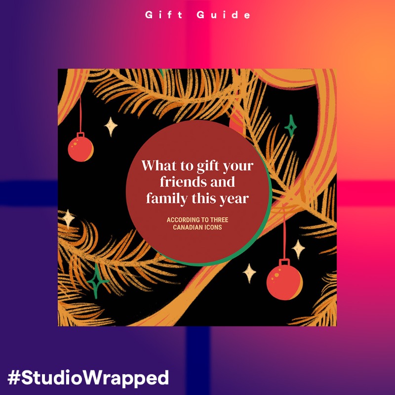 globecontent's tweet photo. In our next instalment of #StudioWrapped, social media strategist @ohshaz shares why our recent gift guide with @ExploreCanada may have made her *slightly* less grinchy this year. 🎁