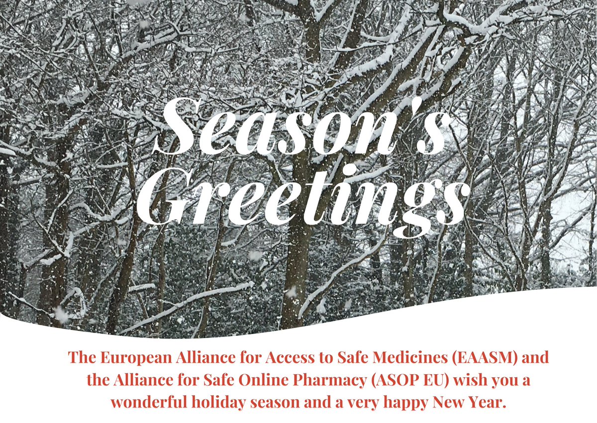 🕯️Happy Holidays & many thanks for your support, commitment and collaboration in 2021! Mike, Laura and Alix wish the EAASM/ASOP EU community a happy and healthy holiday season, and look forward to working with you in 2022 to advance #patientsafety & quality of care across Europe.