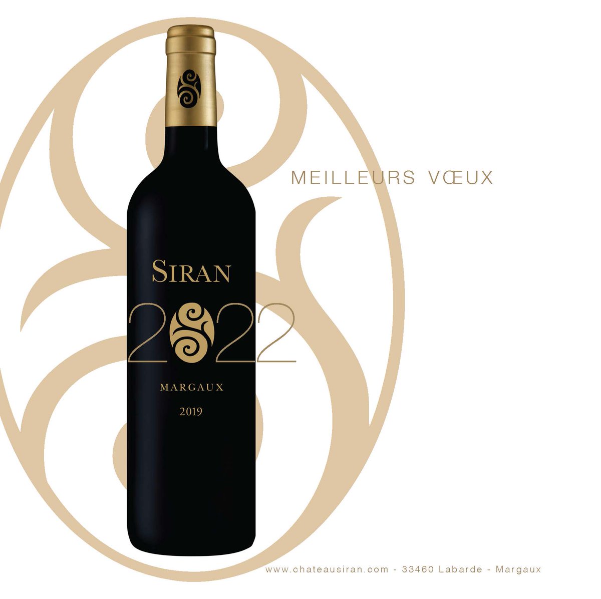 Tout l'équipe du Château Siran vous souhaite de belles fêtes de fin d'année et ses meilleurs voeux pour l'année 2022 ! 

At Château Siran we wish you a very festive holiday season and a wonderful 2022!✨