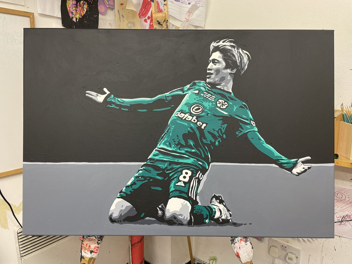 🍀🏆COMPETITION🏆🍀

I need a title for this painting!

Best title will win the #8 limited edition print with their winning title at the bottom.

To enter ⬇️
🟢 POST YOUR TITLE BELOW
🟢 FOLLOW THIS PAGE
🟢RETWEET THIS POST

I’m expecting some belters as usual!
Good luck COYBIG 🍀