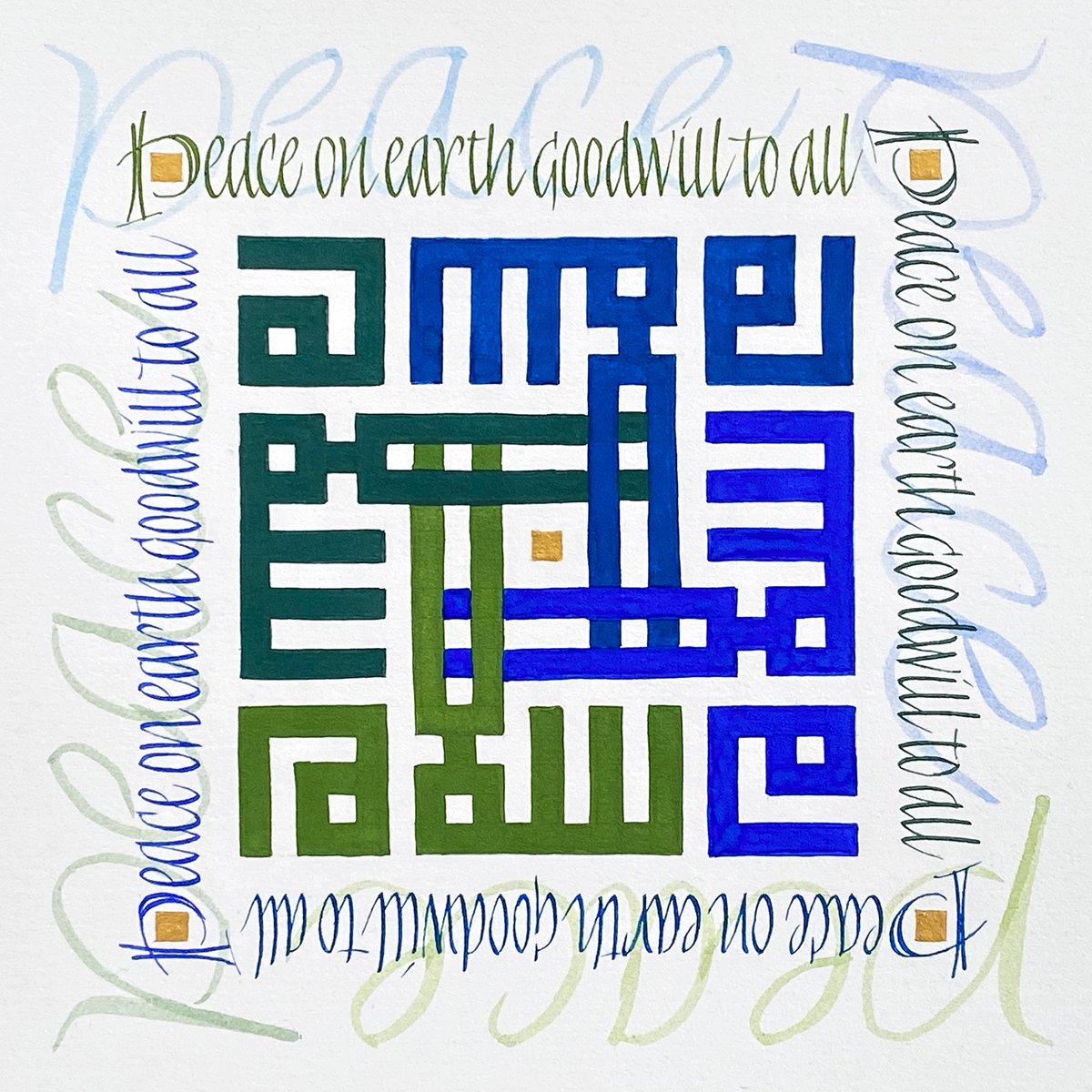 jvgtype's tweet image. May your heart and your holidays be filled and surrounded by peace. More info on this design is on my site: gaultney.org/jvgtype/letter…